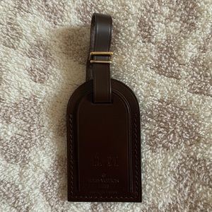 Louis Vuitton luggage tag
